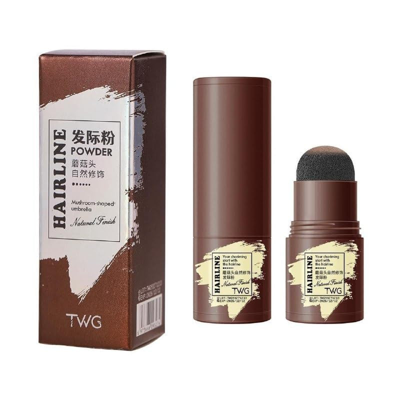Instant Hairline Shadow Powder for Fuller, Refined Hair & Contouring