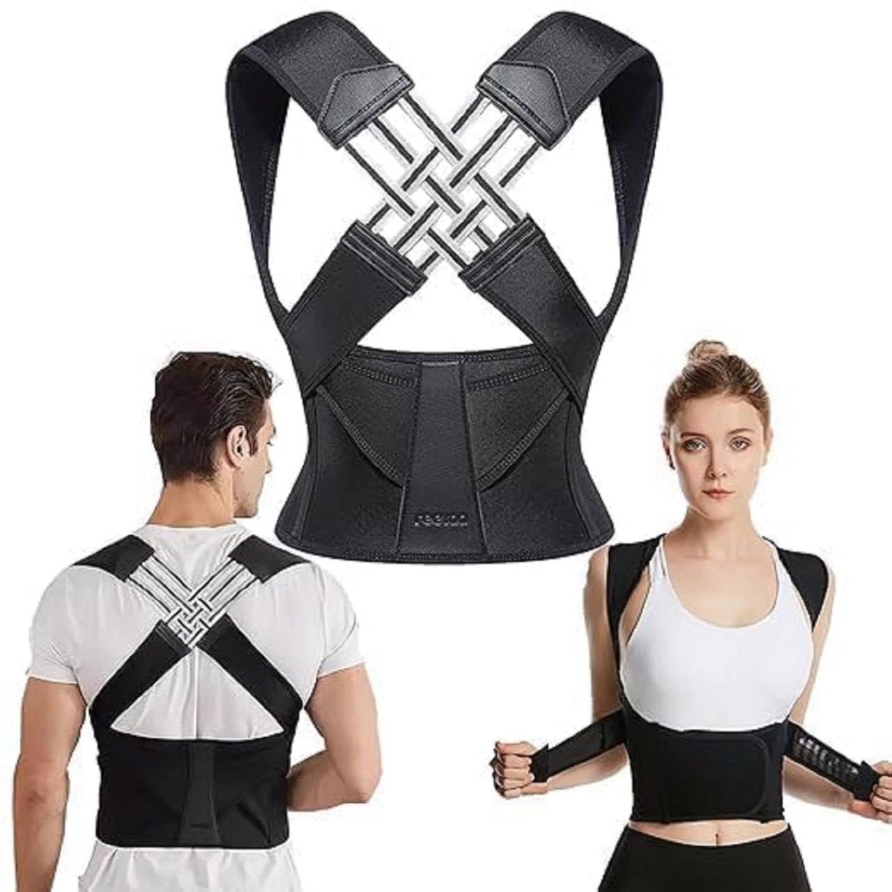 Adjustable Posture Corrector Shoulder Brace for Upper Back Support