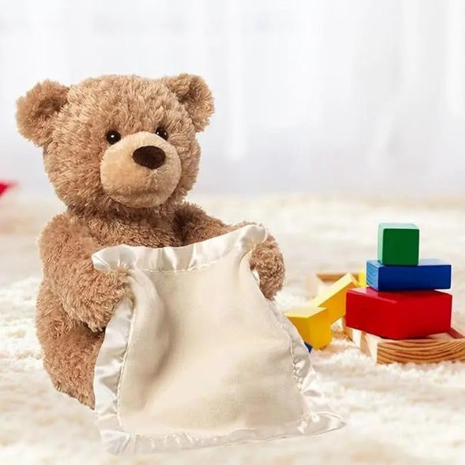 Peek-A-Boo Teddy Bear Toy for Kids