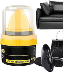 Black Leather Shoe Polish & Repair Cream - Liquid Shoe Polish