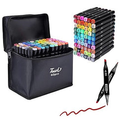 60-Piece Marker Pen Set for Art and Craft Projects