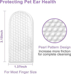 Pet Finger Dental Wipes for Easy Teeth Cleaning