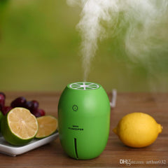 Lemon USB Mini Humidifier & Air Purifier with LED Light