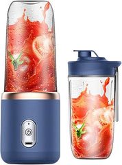 Portable Mini Electric Juicer & Blender with Shaker Bottle