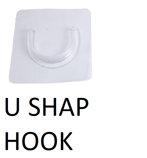 U-Shape Shower Rod Hook