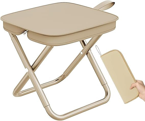 Compact Folding Stool Chair for Easy Storage and Portability