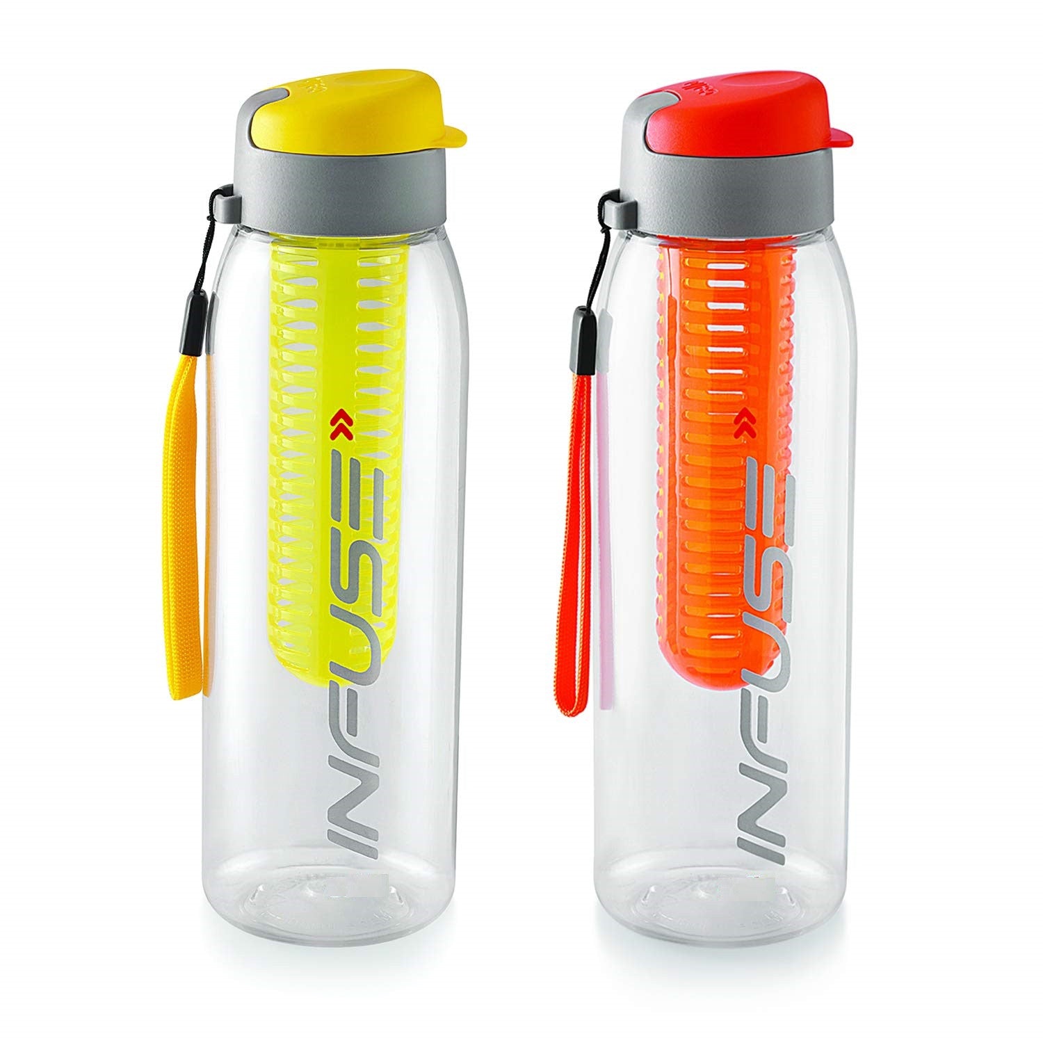 Leakproof Fruit Infuser Water Bottle with Wide Mouth