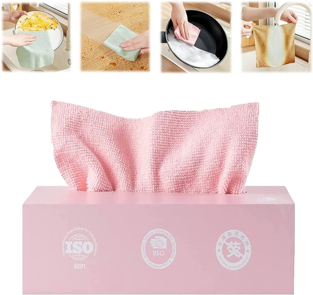 All-Purpose Microfiber Cleaning Cloths - Soft, Durable, Versatile Rags