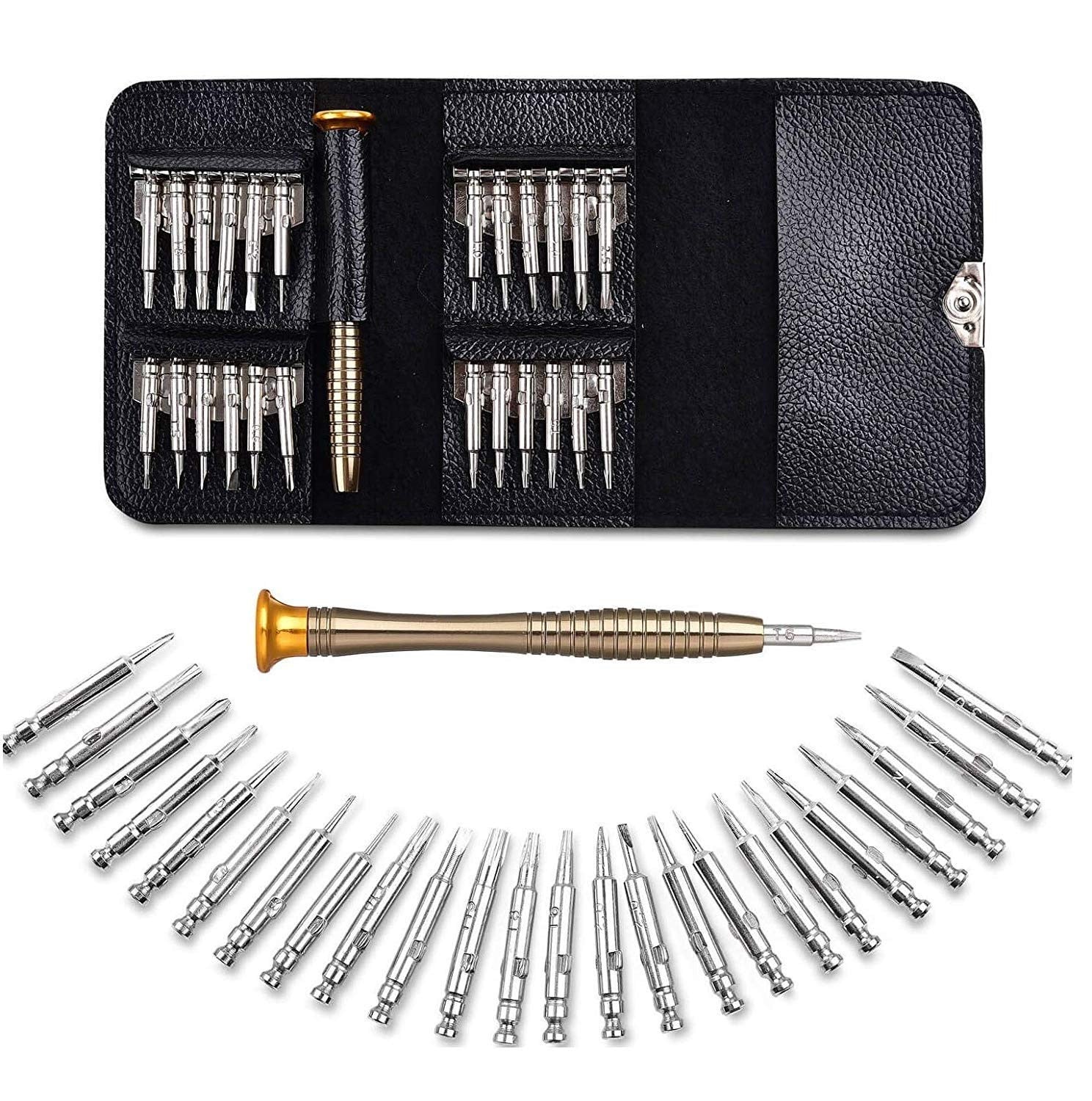 Premium 25-in-1 Multi-Purpose Precision Screwdriver Set for Electronics