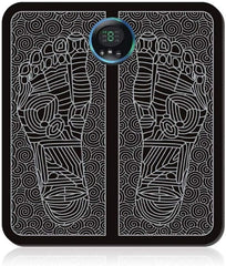 EMS Foot Massager with 8 Modes, 19 Intensity Levels, Blood Circulation