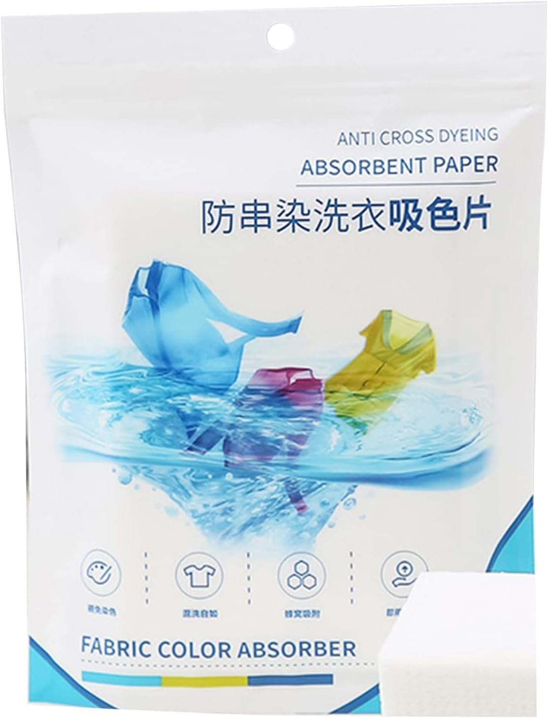 Color Catcher Laundry Detergent Sheets for Preventing Color Mixing
