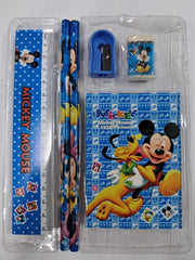 6-Piece Kids Stationery Set with Pencils and Notes