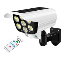 Solar Dummy Camera with Motion Sensor Light for Security