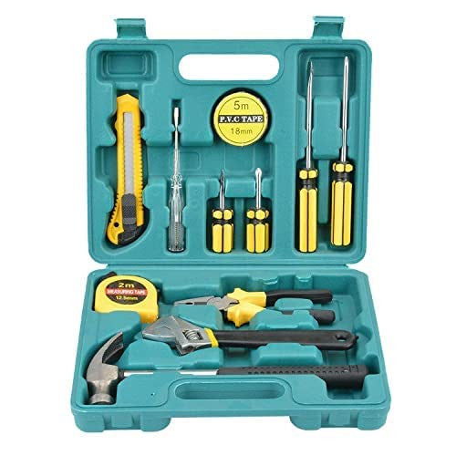 12-Piece Multi-Functional Car & Home Repair Tool Kit with Case