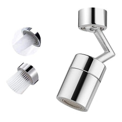 720° Rotating Faucet with Splash Filter and Dual Mode Water Flow