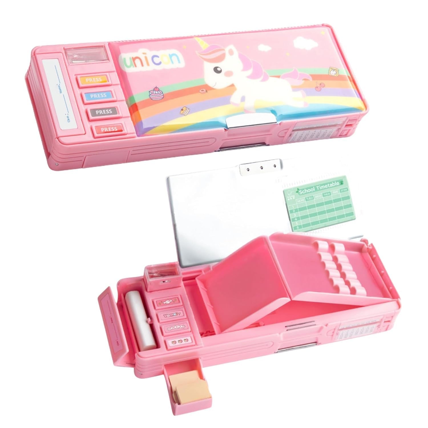 Sky Pop-Out Space Theme Pencil Case - Cute & Compact Design
