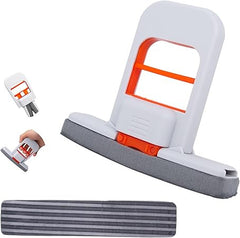 Compact Foldable Desktop Mop for Wet & Dry Cleaning