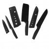3-Piece Black Stainless Steel Knife Set
