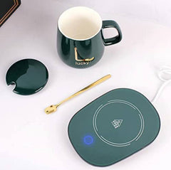Auto Shut Off Coffee Mug Warmer - Personal Heated Cup Plate