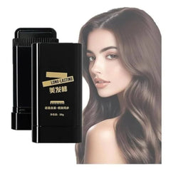 2-in-1 Hair Dye Stick for White Hair Cover & Touch-Up, Waterproof & Long-Lasting (Black, 20g)