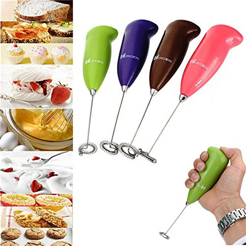Electric Coffee Milk Frother & Hand Blender