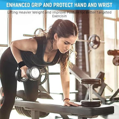 Heavy-Duty Metal Lifting Hooks for Weightlifting & Hoisting - 1 Pair