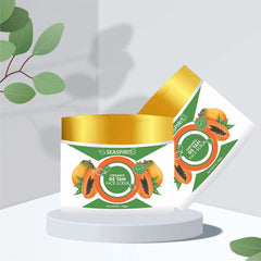 Papaya & Pomegranate Brightening Face Serum with Rejuvenating Scrub