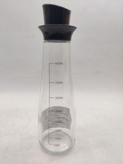 400ml Leak-Proof Oil Spray Bottle with Silicone Button for Kitchen