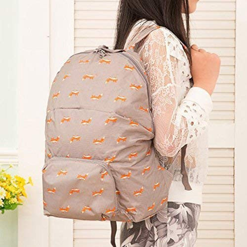 Foldable Waterproof College Backpack - Compact & Durable Bag