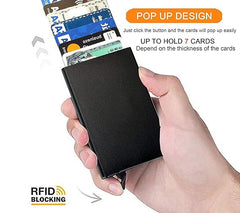 ATN Slim RFID Credit Card Holder & Card Case for Secure Storage