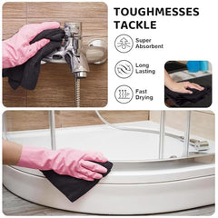 Microfiber Cleaning Cloth Roll - Kitchen Towels & Cleaning Towels