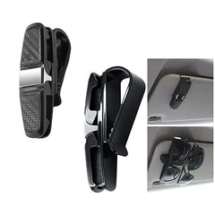 360° Rotating Car Sunglass Holder with Sun Visor Clip