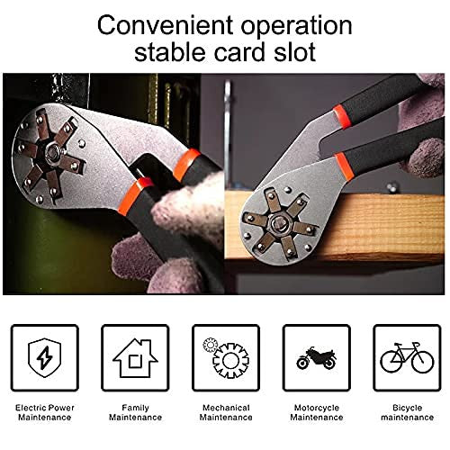 8-Inch Bionic Adjustable Hex Wrench by LoggerHead Tools