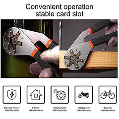 8-Inch Bionic Adjustable Hex Wrench by LoggerHead Tools