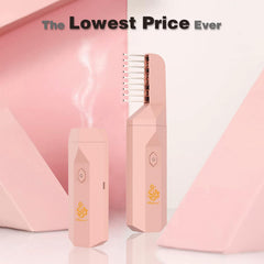 Smart Hair Comb Incense Burner - Portable Electric Aromatherapy Diffuser