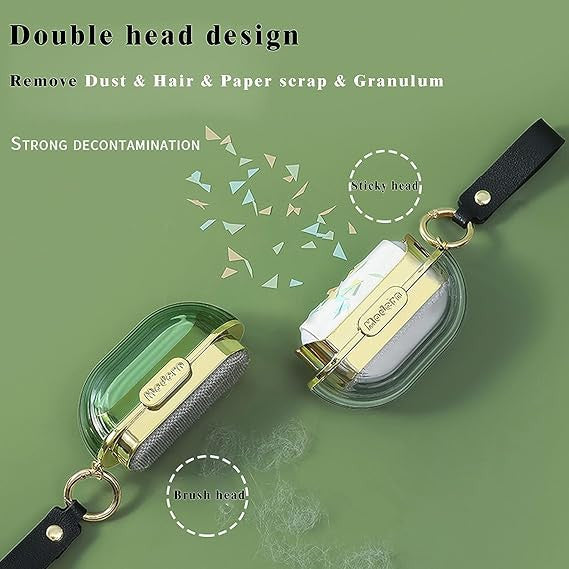 Double-Sided Mini Lint Roller & Fuzzer for Travel & Home