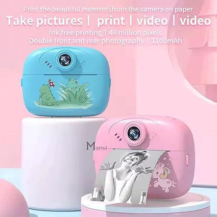 2-in-1 Instant Camera & Printer Combo for Instant Photos
