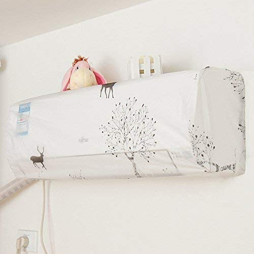 Waterproof 1 Ton Split AC Cover - Dustproof, Adjustable & Durable