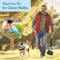 Portable Foldable Dog Poop Scooper with Ergonomic Handle