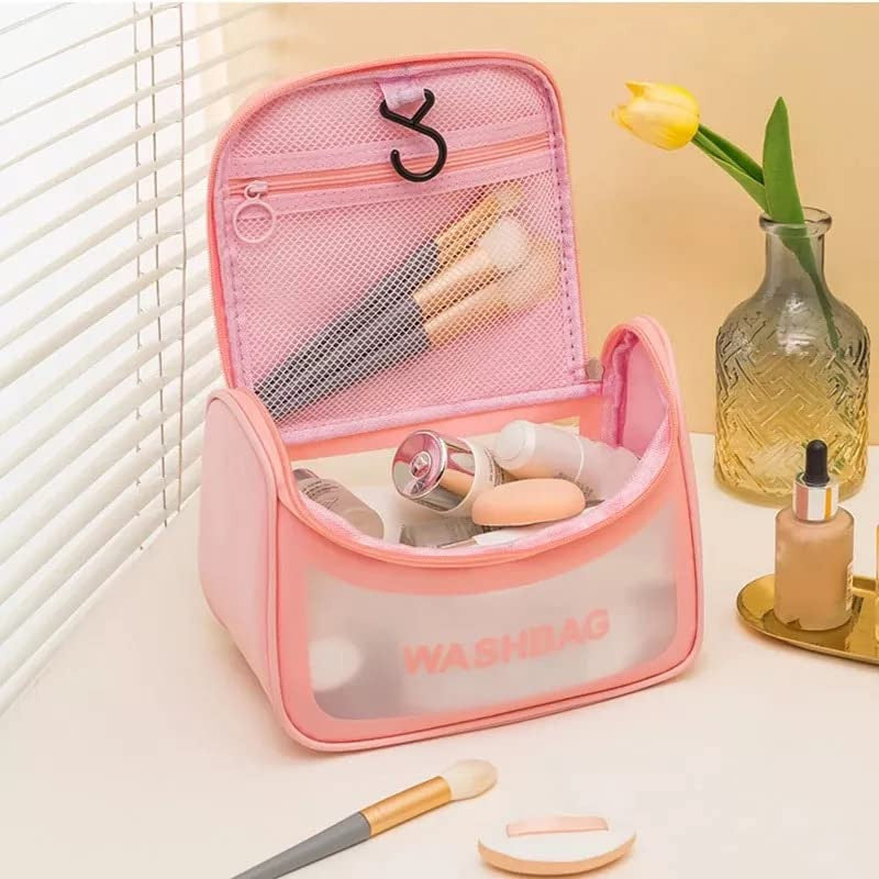 Large Multi-Functional Wash & Makeup Bag for Toiletry Storage