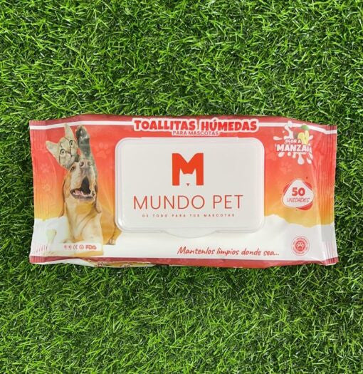 Pet Cleaning Wipes - Gentle Wet Wipes for Pets (40 characters)