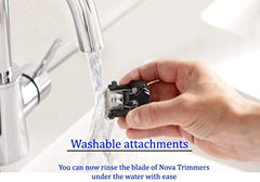 Nova Cordless Beard & Hair Trimmer for Men - Painless, Compact, Easy
