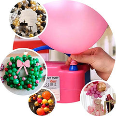 High Power Electric Balloon Pump with 2 Nozzles for Fast Inflation