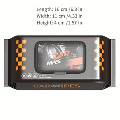 Premium Car Cleaning Wipes - Dashboard Polish & Scratch Remover