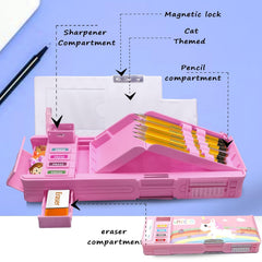 Sky Pop-Out Space Theme Pencil Case - Cute & Compact Design