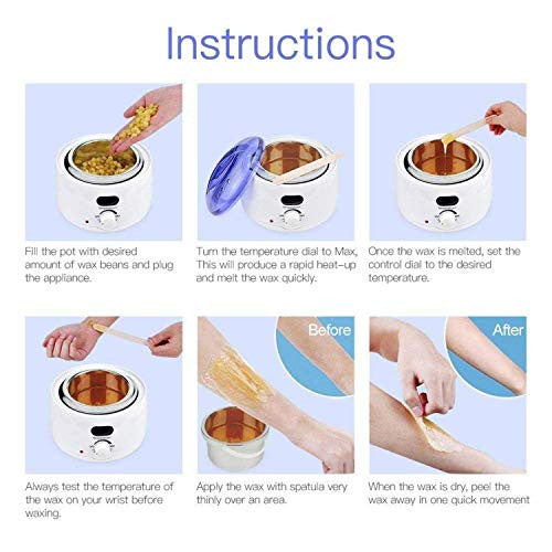 Pro Wax Automatic Hot Wax Heater for Hard & Paraffin Hair Removal