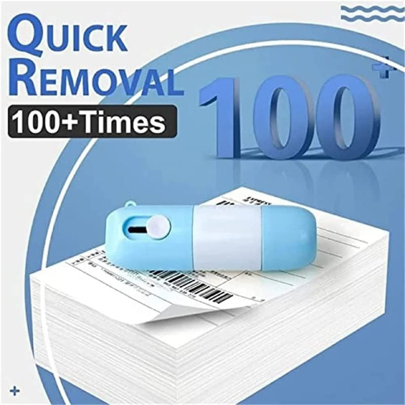 Portable 2-in-1 Thermal Paper Correction Fluid with Unboxing Knife