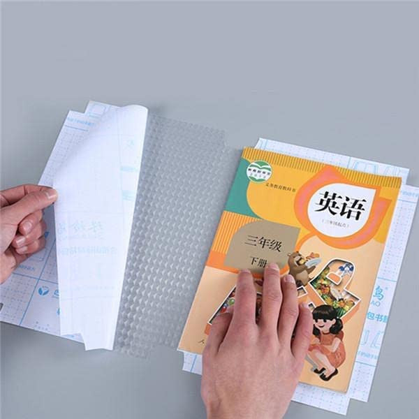 Set of 30 Transparent A4 Book Covers for Protection and Crafting