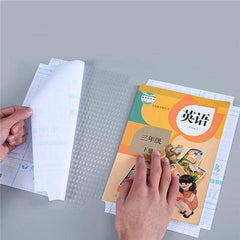 Set of 30 Transparent A4 Book Covers for Protection and Crafting