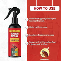 Effective Cockroach Repellent & Killer Spray for Home Use